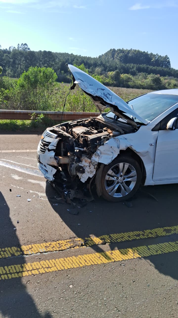 Campo Ramón: automovilista fue hospitalizado tras chocar sobre ruta nacional 14 3 Campo Ramón: automovilista fue hospitalizado tras chocar sobre ruta nacional 14 imagen-2