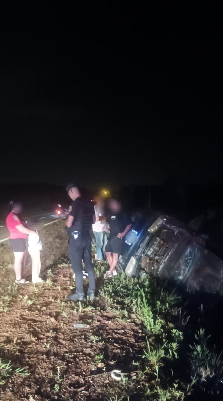 Profundidad: despiste de un auto dejó dos jóvenes lesionados en la Ruta 204 imagen-17