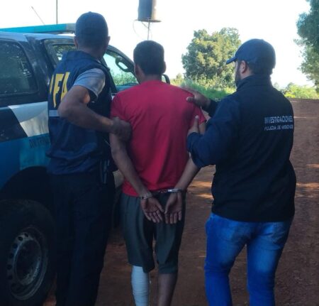 Capturaron a un narcotraficante y homicida misionero buscado internacionalmente Capturaron a un narcotraficante y homicida misionero buscado internacionalmente imagen-10