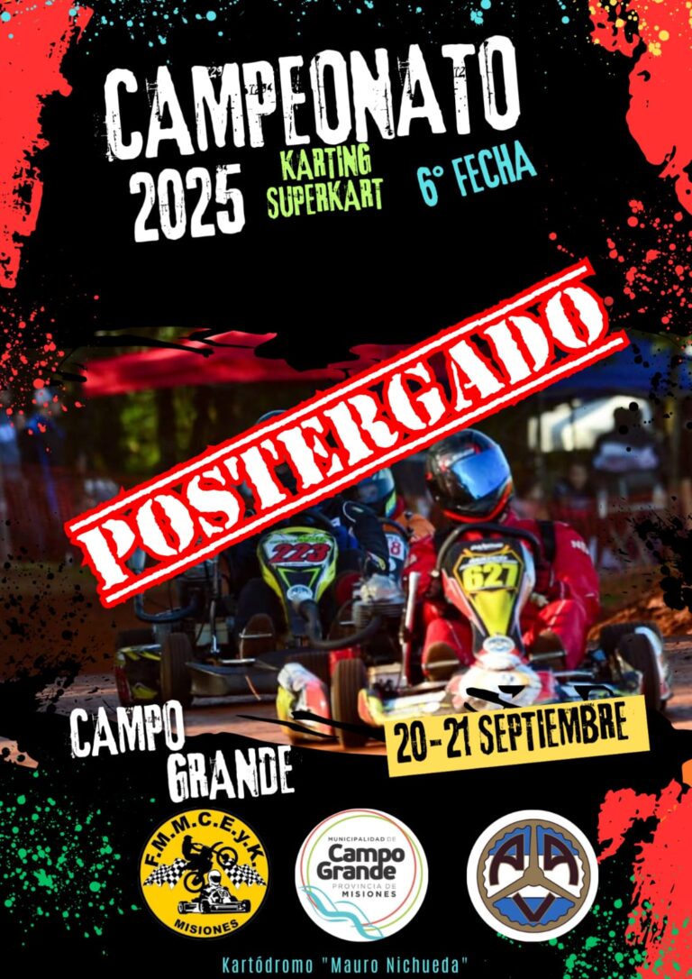 Karting: el Campeonato Misionero en Circuitos Terrados postergó su fecha imagen-43