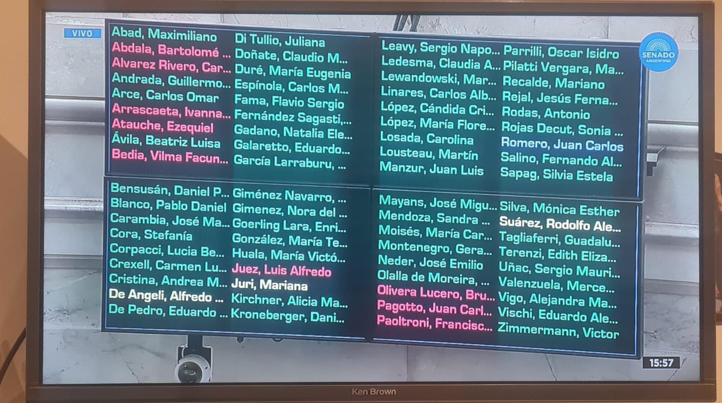 Los senadores de Misiones defendieron los recursos legítimos de las provincias y rechazaron el veto a los ATN 9 Los senadores de Misiones defendieron los recursos legítimos de las provincias y rechazaron el veto a los ATN imagen-8