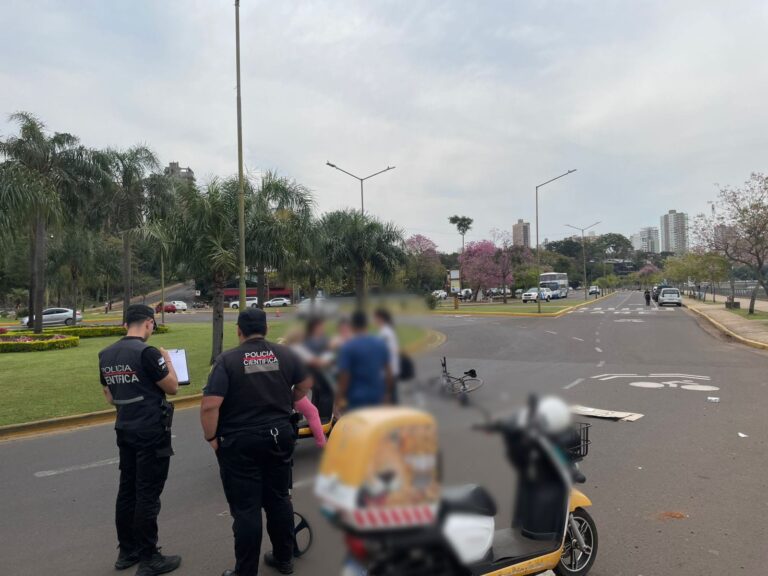 Siniestro vial en la Costanera de Posadas: una mujer resultó lesionada imagen-9