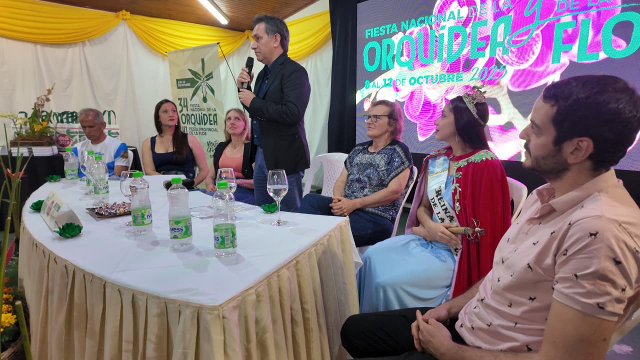 Montecarlo: lanzaron la 34ta Fiesta Nacional de la Orquídea y 41ra Provincial de la Flor imagen-2