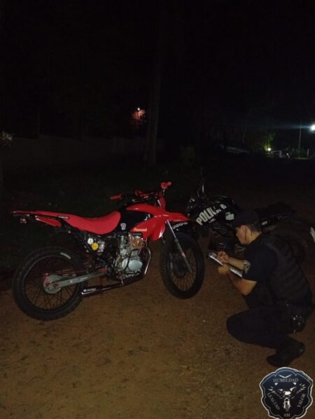 La Policía desbarata maniobras delictivas con motos robadas en Garupá, Oberá y Posadas imagen-5