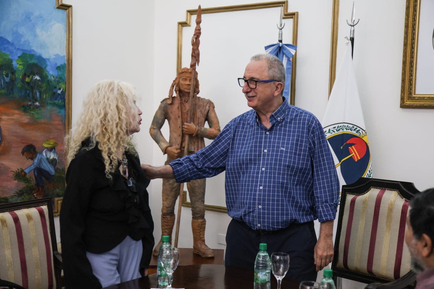 En el Día Nacional del Chamamé, Passalacqua recibió a María Ofelia imagen-2