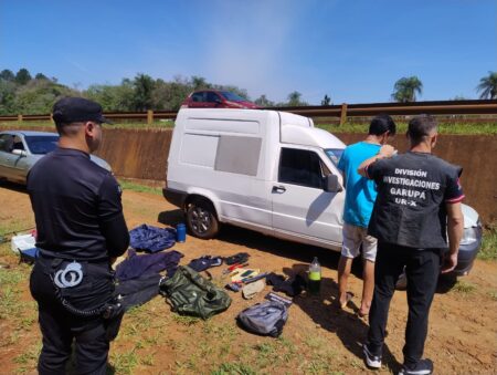 Cámaras del 911 siguieron el trayecto de un utilitario involucrado en distintos robos: hay un detenido imagen-1