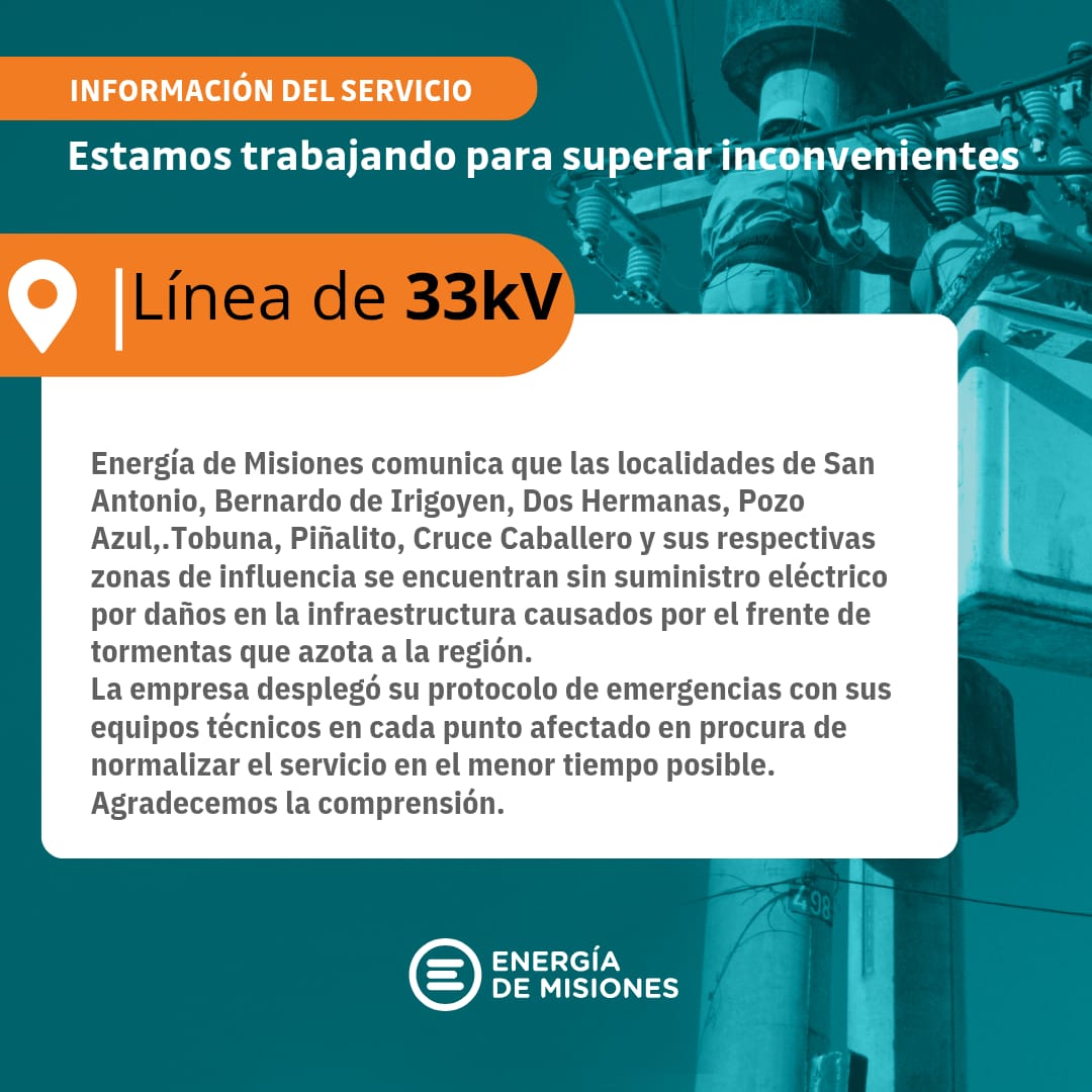 Temporal: provocó voladura de chapas y caída de postes en algunos sectores imagen-14