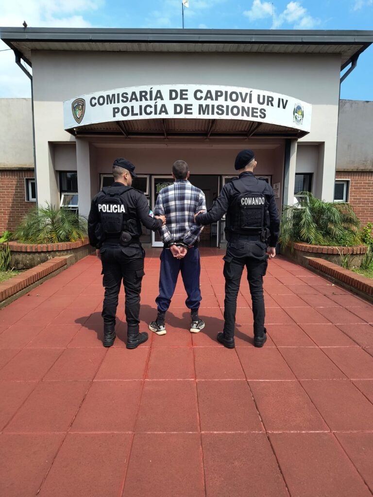 Prófugo brasileño por tráfico de armas y drogas fue capturado por la Policía en Capioví imagen-11