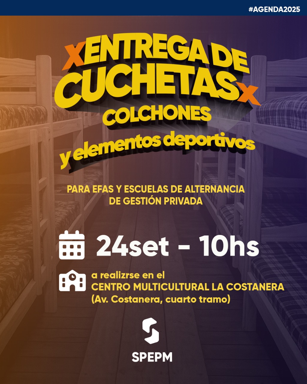 Entrega de cuchetas y elementos deportivos para EFAs y Escuelas de Alternancia 3 Entrega de cuchetas y elementos deportivos para EFAs y Escuelas de Alternancia imagen-2