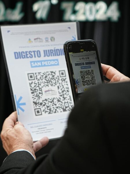 San Pedro se suma a la modernización institucional con la entrega de su Digesto Jurídico imagen-2