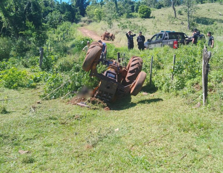 Andresito: un hombre murió en un accidente con tractor en zona rural imagen-10