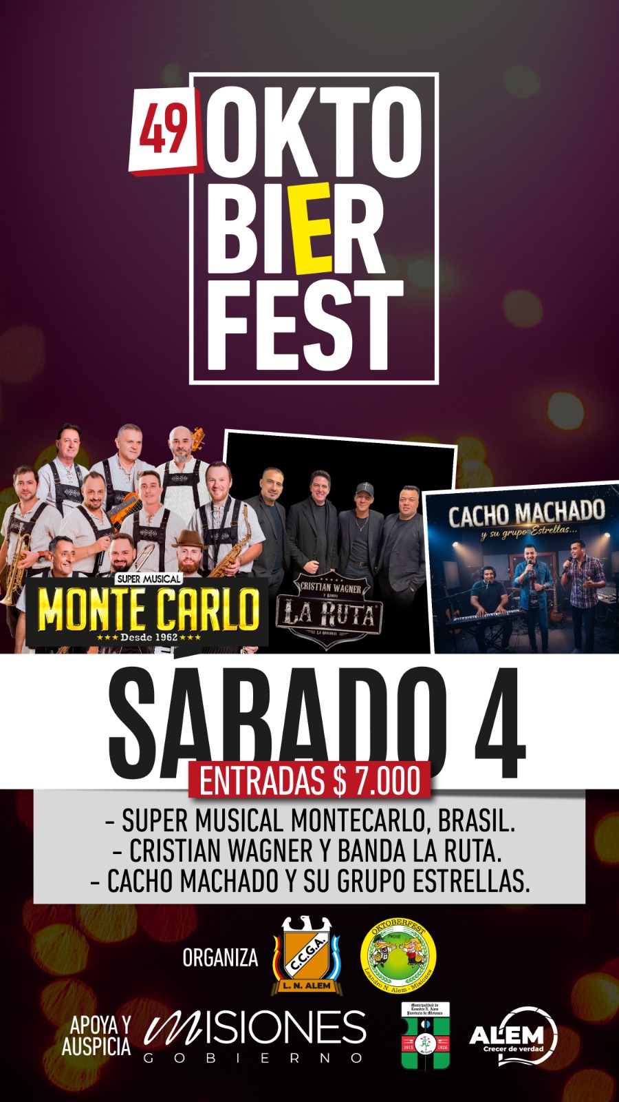 Santa patrona, alegría y belleza se vivirá en el Alem Fest 2025 imagen-6