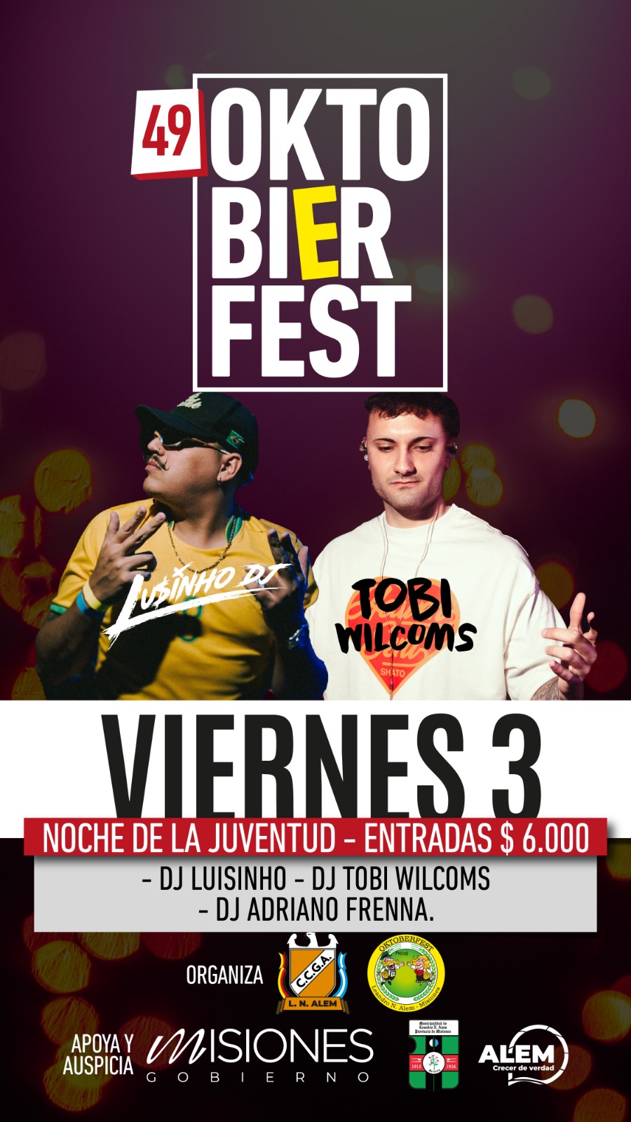 Santa patrona, alegría y belleza se vivirá en el Alem Fest 2025 imagen-2