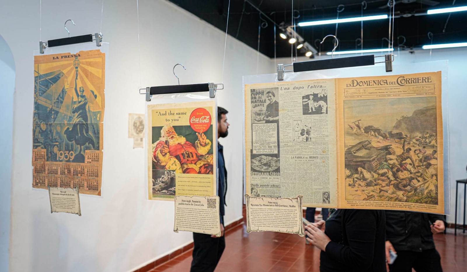 Inauguraron en el Museo Areco la muestra “Papeles con historia”, del periodista Gustavo Añibarro imagen-8