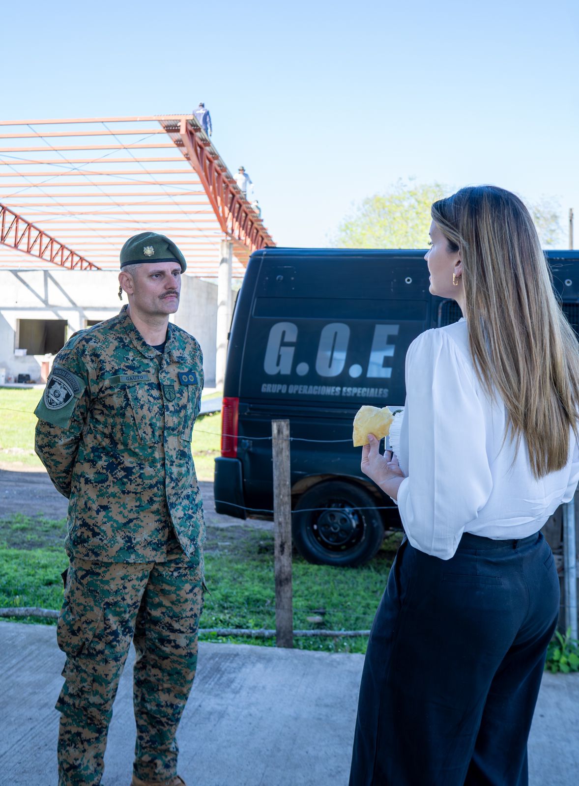 Micaela Gacek visitó el Centro de Entrenamiento del GOE en Profundidad y destacó el compromiso de las fuerzas de seguridad de Misiones imagen-2