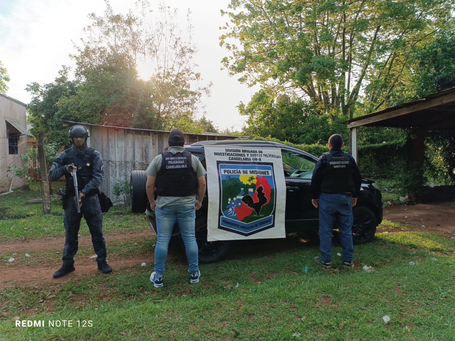 Megaoperativo en Garupá y Candelaria: cinco detenidos, drogas, vehículos adulterados y talleres clandestinos desbaratados imagen-14