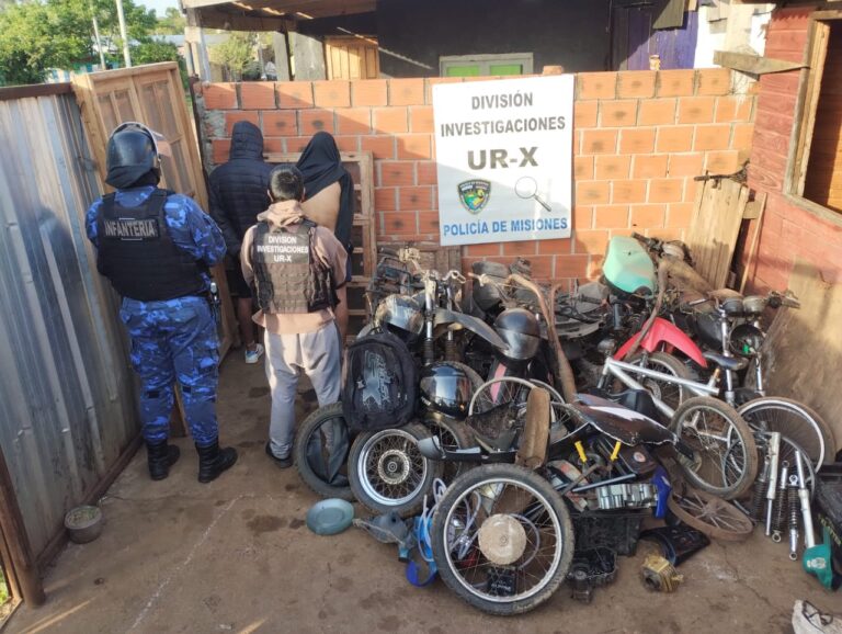 Megaoperativo en Garupá y Candelaria: cinco detenidos, drogas, vehículos adulterados y talleres clandestinos desbaratados imagen-17