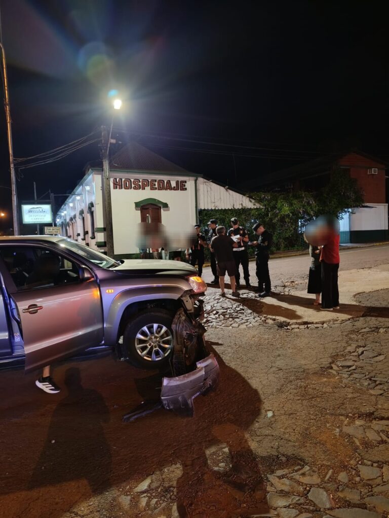 Siniestro vial en Capioví: colisión entre un camión y una camioneta, sin lesionados imagen-32