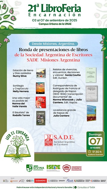 Este domingo, Día de Misiones en la 21ra Libroferia Encarnación imagen-2