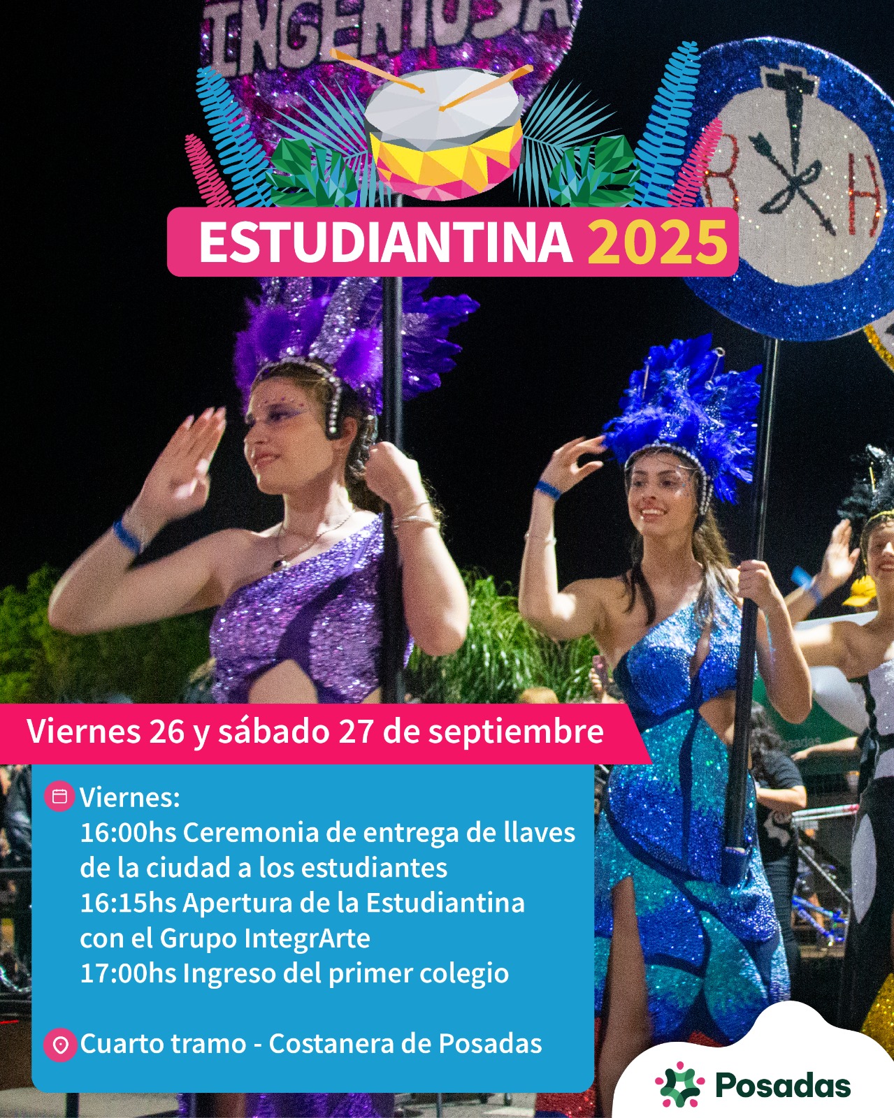 Posadas se prepara para el inicio de la Estudiantina 2025 3 Posadas se prepara para el inicio de la Estudiantina 2025 imagen-2