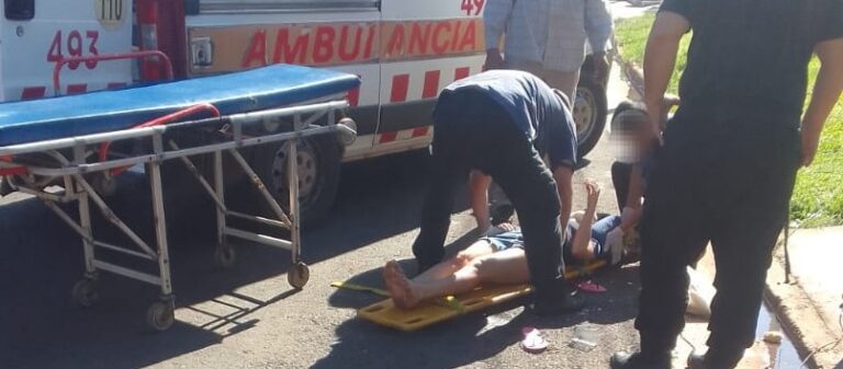 Una mujer resultó lesionada tras un accidente con un cable caído en Posadas imagen-30