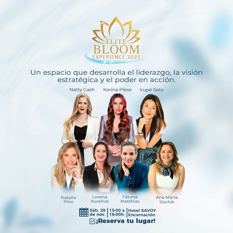 Elite Bloom Experience 2025: un encuentro en Encarnación para que mujeres líderes potencien su autoliderazgo, crecimiento profesional y habilidades estratégicas imagen-38