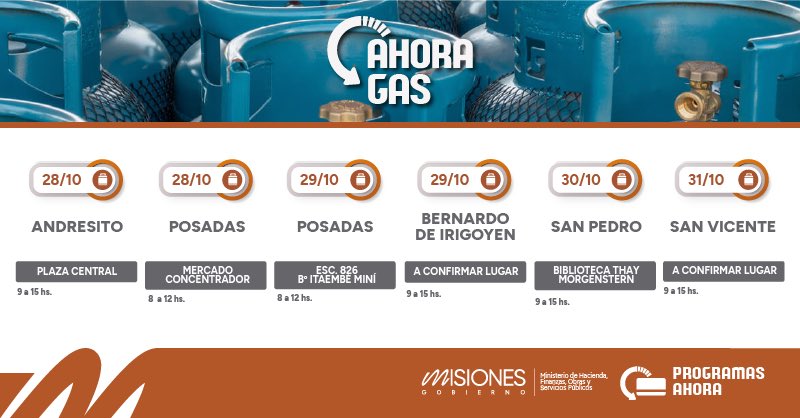 Durante octubre el programa "Ahora Gas" continúa recorriendo la provincia imagen-8