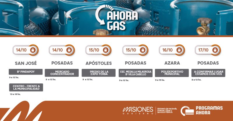 Durante octubre el programa "Ahora Gas" continúa recorriendo la provincia imagen-4