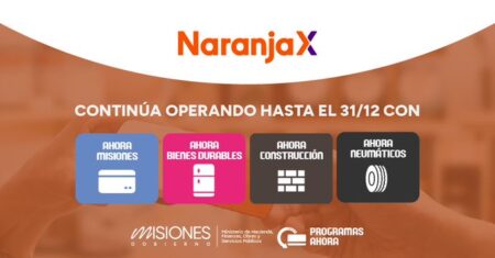 Tarjeta Naranja X también seguirá operando con los programas Ahora Misiones, Ahora Bienes Durables, Ahora Construcción y Ahora Neumáticos hasta el 31 de diciembre imagen-8