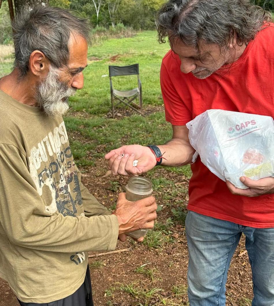 Con trabajo y alegría vecinos de Mártires recuperan una chacra y la vida en comunidad imagen-6