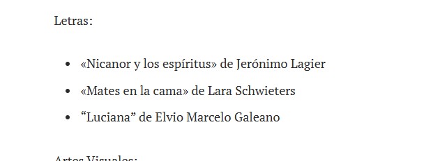 Letras: "Luciana", del escritor Marcelo Galeano, en la terna de los premios Arandú 3 Letras: "Luciana", del escritor Marcelo Galeano, en la terna de los premios Arandú imagen-2