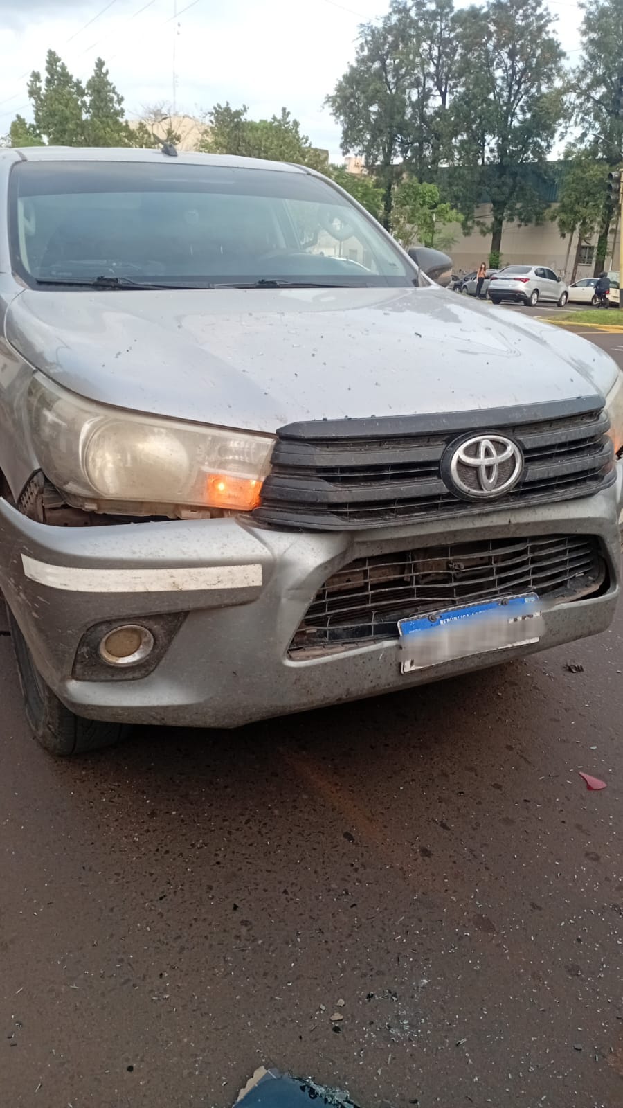 Choque múltiple en el centro de Posadas imagen-2