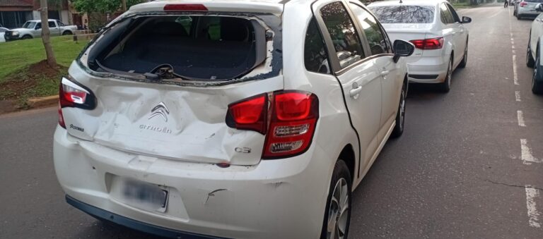 Choque múltiple en el centro de Posadas imagen-48