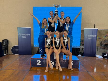 JJ. Nacionales Evita: la gimnasia rítmica misionera brilló en Mar del Plata imagen-3