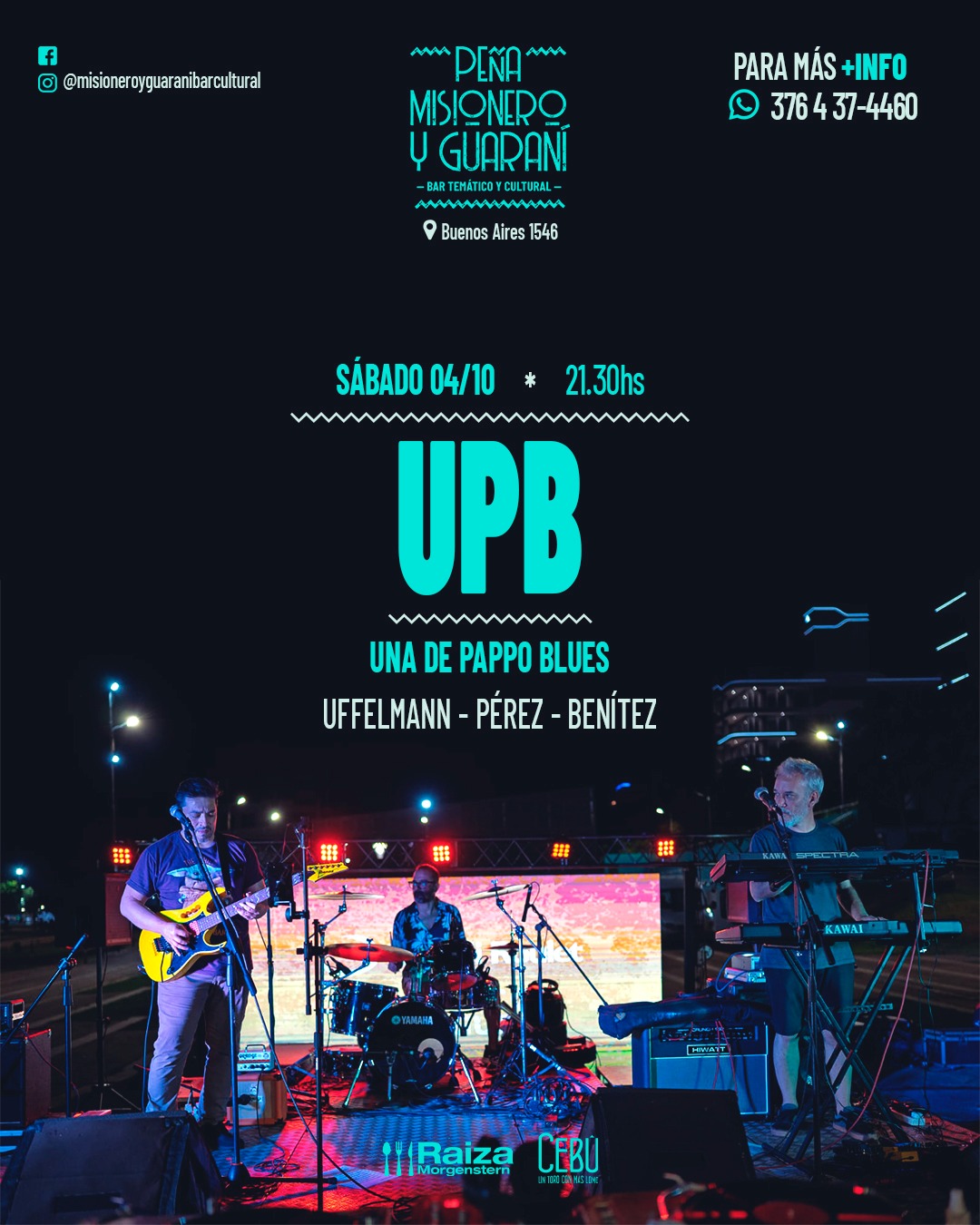 Tributo a Pappo Blues en la Peña Misionero y Guaraní imagen-4