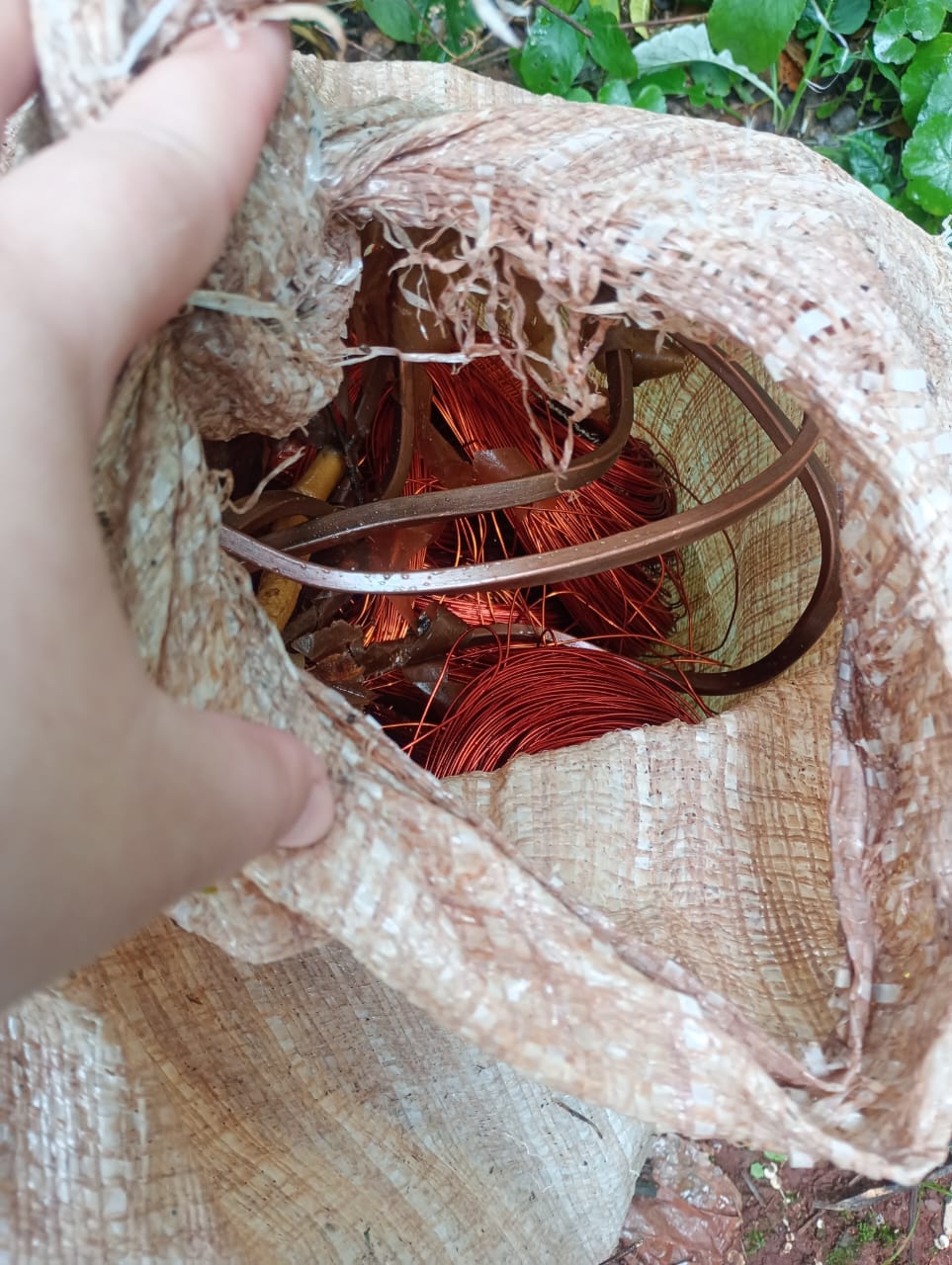 Policía de Misiones frustró el traslado de cobre y bronce robados y mantiene cercado al sospechoso en el monte imagen-4