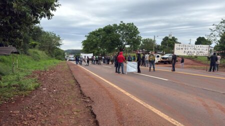 Vecinos de Colonia Delicia realizaron un corte total en la Ruta 12 en reclamo de servicios imagen-8