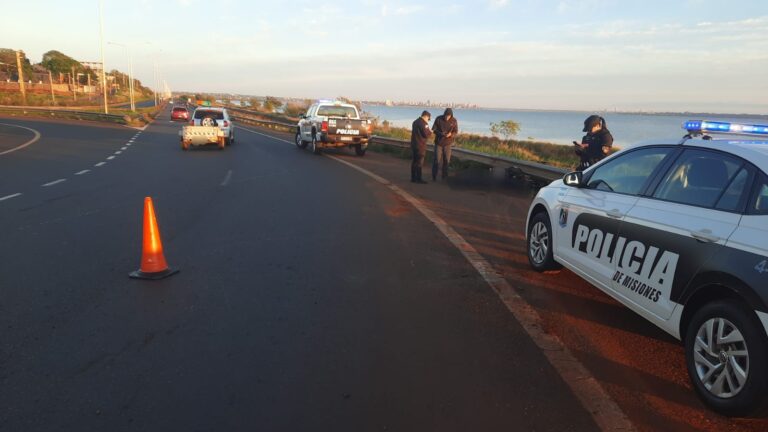 Una mujer resultó herida en un siniestro vial en el acceso sur de Posadas imagen-34