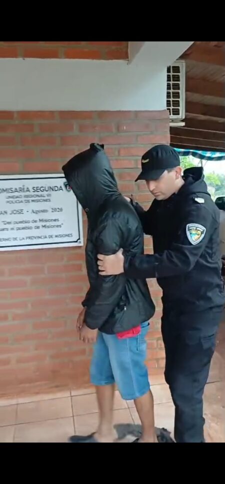 Una empleada doméstica y su pareja fueron detenidos por el violento robo a un abuelo en San José imagen-6