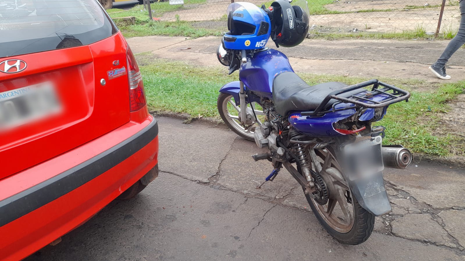 Múltiple choque en Posadas dejó un conductor lesionado imagen-2