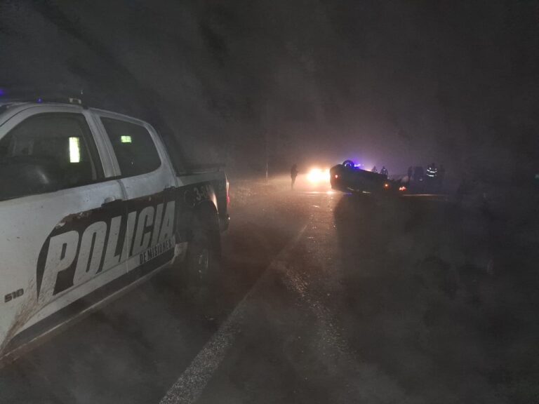 Candelaria: un joven resultó lesionado tras despistar con su automóvil en la Ruta 12 imagen-49