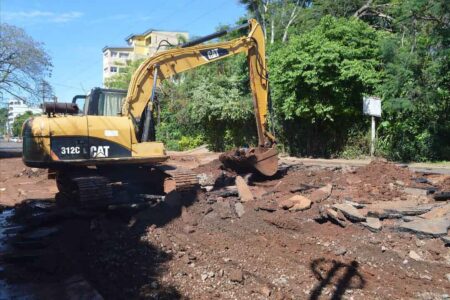 Despliegan un operativo integral para asistir a vecinos afectados por el colapso del pavimento en avenida Lavalle y Urquiza imagen-4