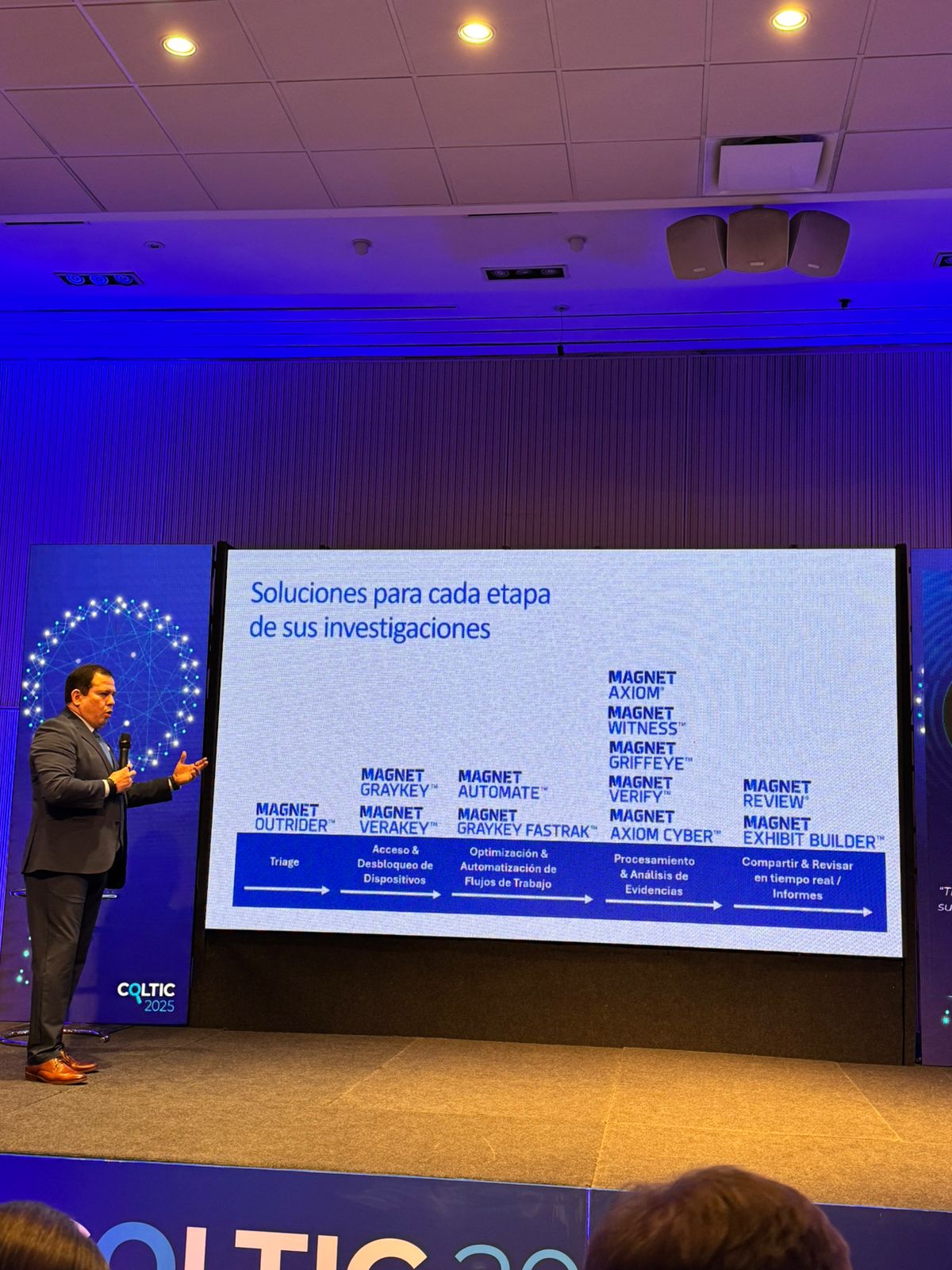 Delegación misionera participó en COLTIC 2025, el congreso más importante sobre investigación criminal y ciberdelitos 3 Delegación misionera participó en COLTIC 2025, el congreso más importante sobre investigación criminal y ciberdelitos imagen-2