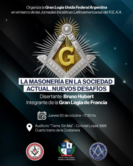 Invitan a las 8vas Jornadas Iniciáticas Latinoamericanas del Rito Escocés Antiguo y Aceptado y a las 5tas Jornadas de la Confederación de Grandes Logias del Rito Escocés Antiguo y Aceptado imagen-5