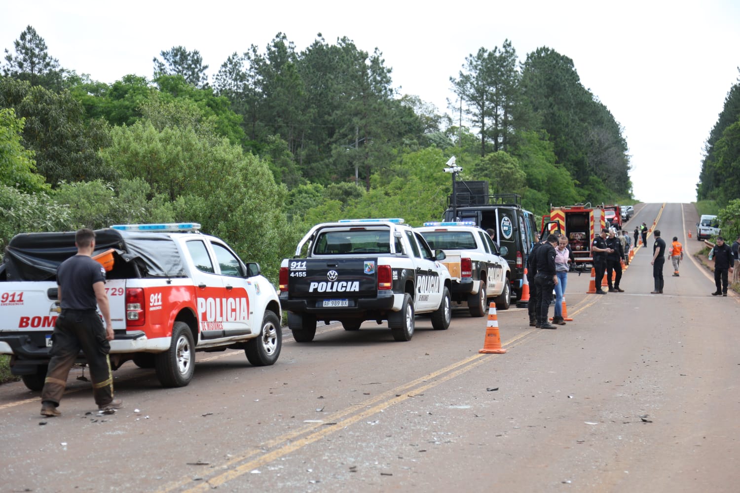 Siniestro fatal en la Ruta Nacional 14: “Es una tragedia que enluta a la provincia", dijo Passalacqua 21 Siniestro fatal en la Ruta Nacional 14: “Es una tragedia que enluta a la provincia", dijo Passalacqua imagen-20