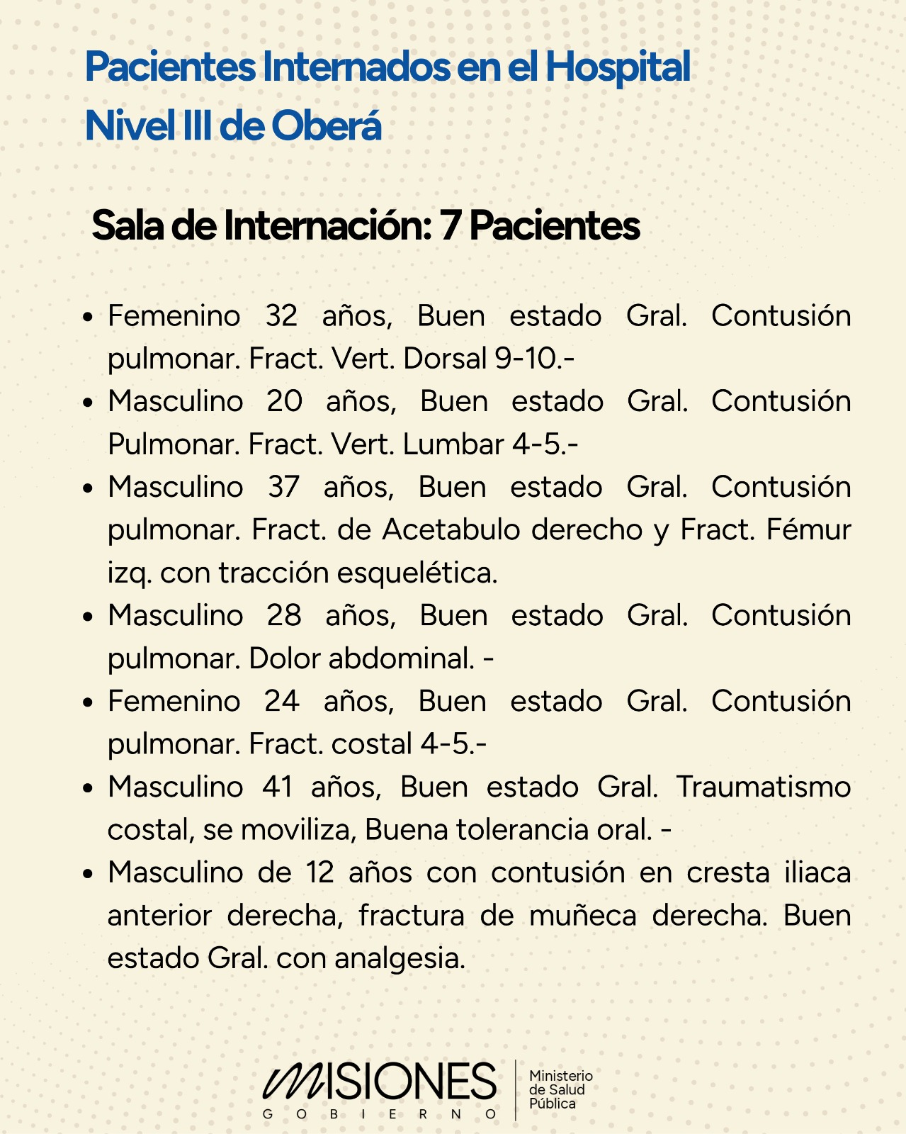 Tragedia vial en la Ruta Nacional 14: los cuatro pacientes internados en el Madariaga siguen con "pronóstico reservado" imagen-10