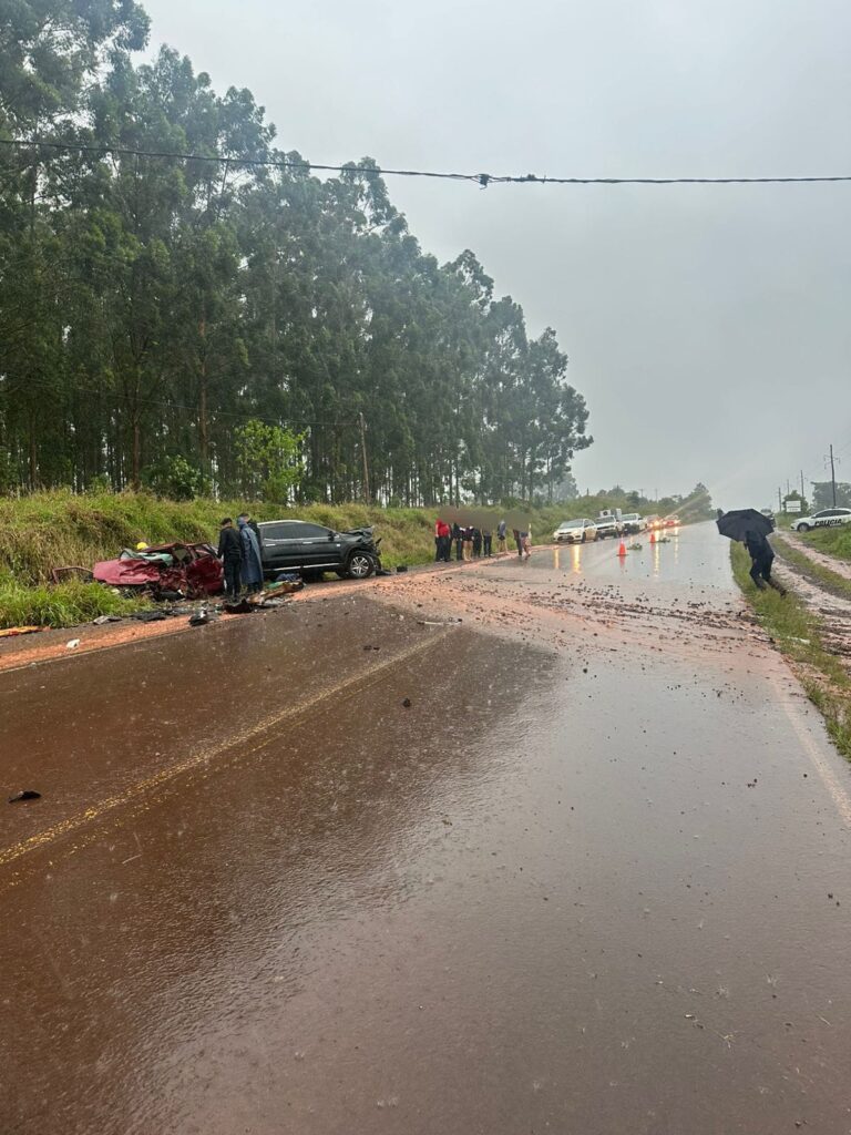 Fatal choque en El Soberbio: un hombre y su hija de cuatro años murieron, hay dos personas gravemente heridas imagen-41