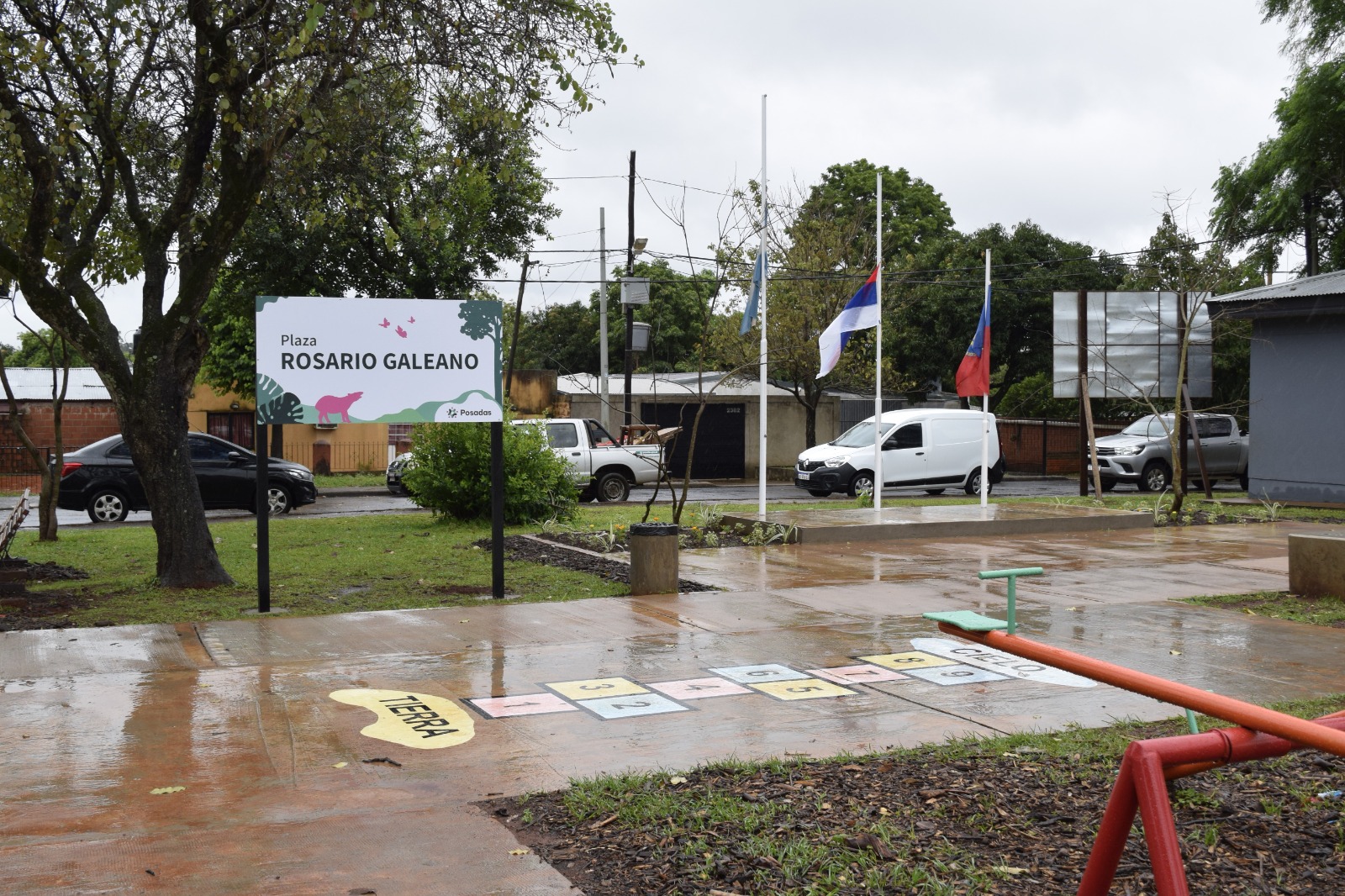El intendente Stelatto acompañó la entrega del final de obra de la Plaza Rosa Galeano imagen-7