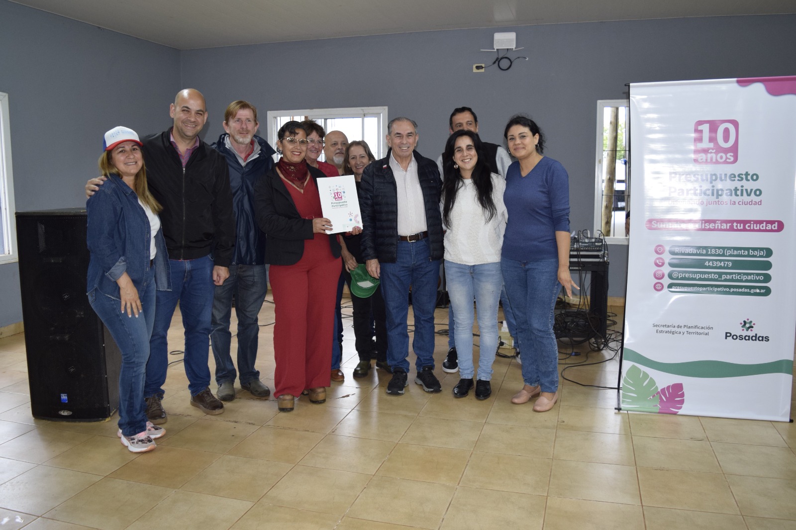 El intendente Stelatto acompañó la entrega del final de obra de la Plaza Rosa Galeano imagen-3