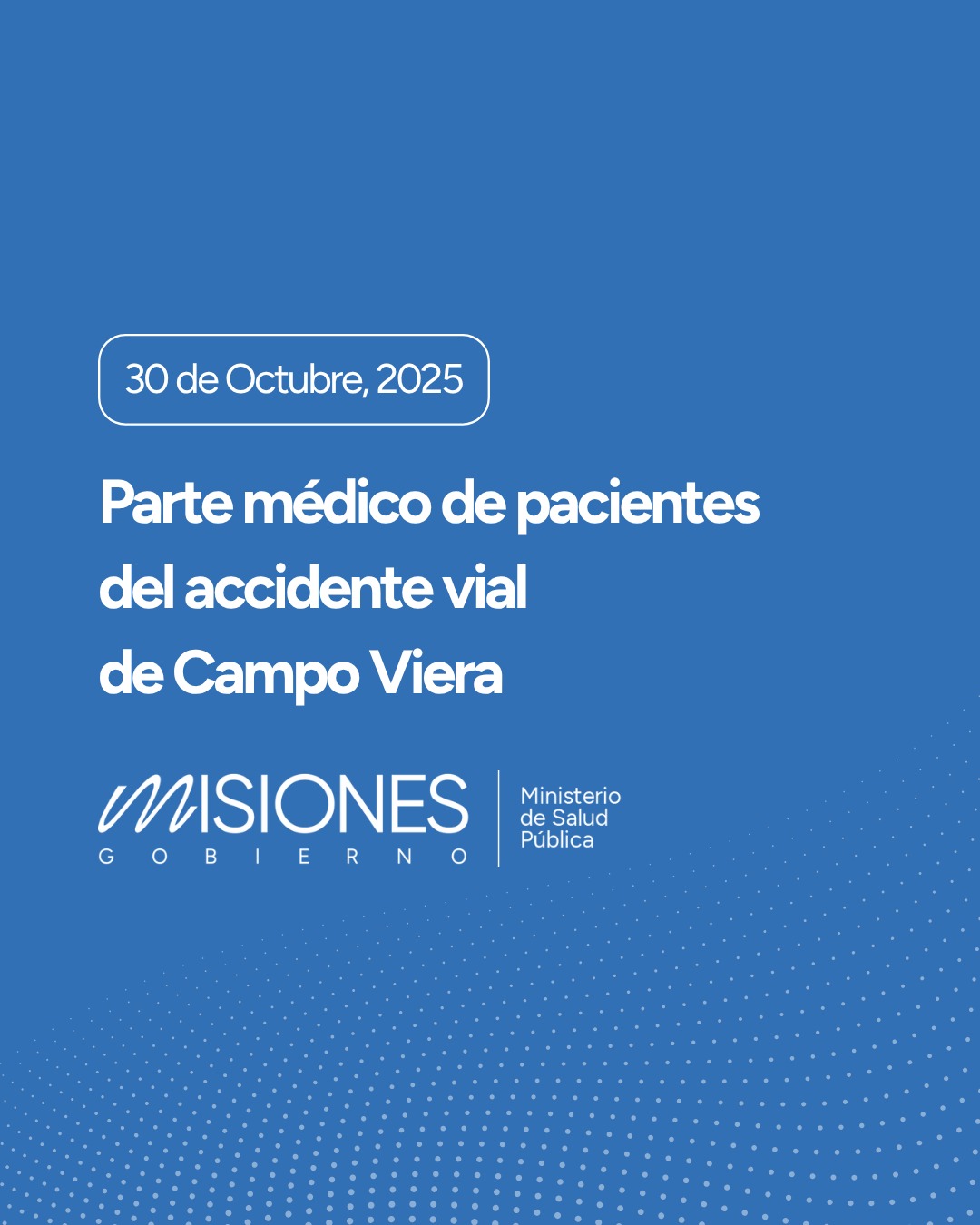 Tragedia vial en la Ruta Nacional 14: dieron de alta a un paciente de 41 años en el Samic Oberá y quedan seis internados 3 Tragedia vial en la Ruta Nacional 14: dieron de alta a un paciente de 41 años en el Samic Oberá y quedan seis internados imagen-2